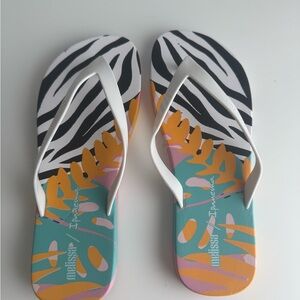Melissa Multicolor Flip Flops